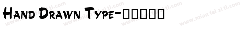 Hand Drawn Type字体转换